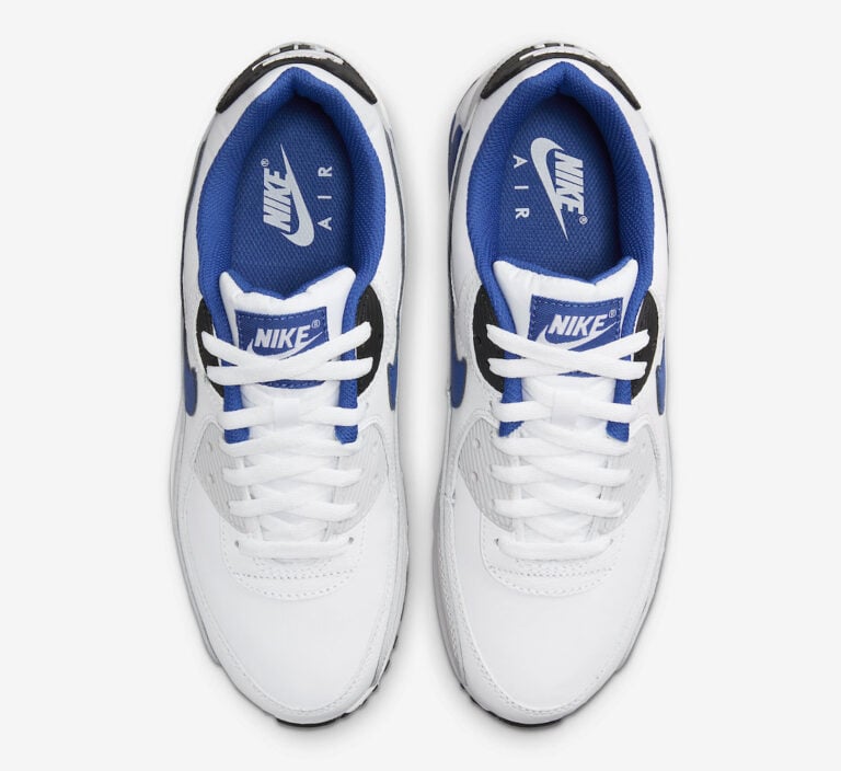 air max 90 white blue