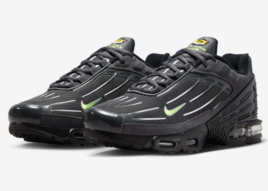 Nike Air Max Plus 3 Releasing in Black and Volt