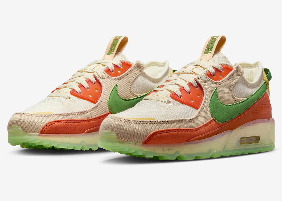 Nike Air Max Terrascape 90 Releasing in Orange and Green