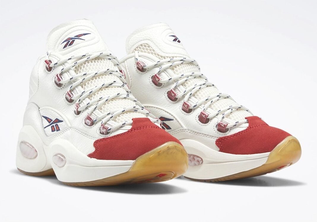 Reebok Question Mid Vintage Red Toe IG2653 Release Date | SneakerFiles