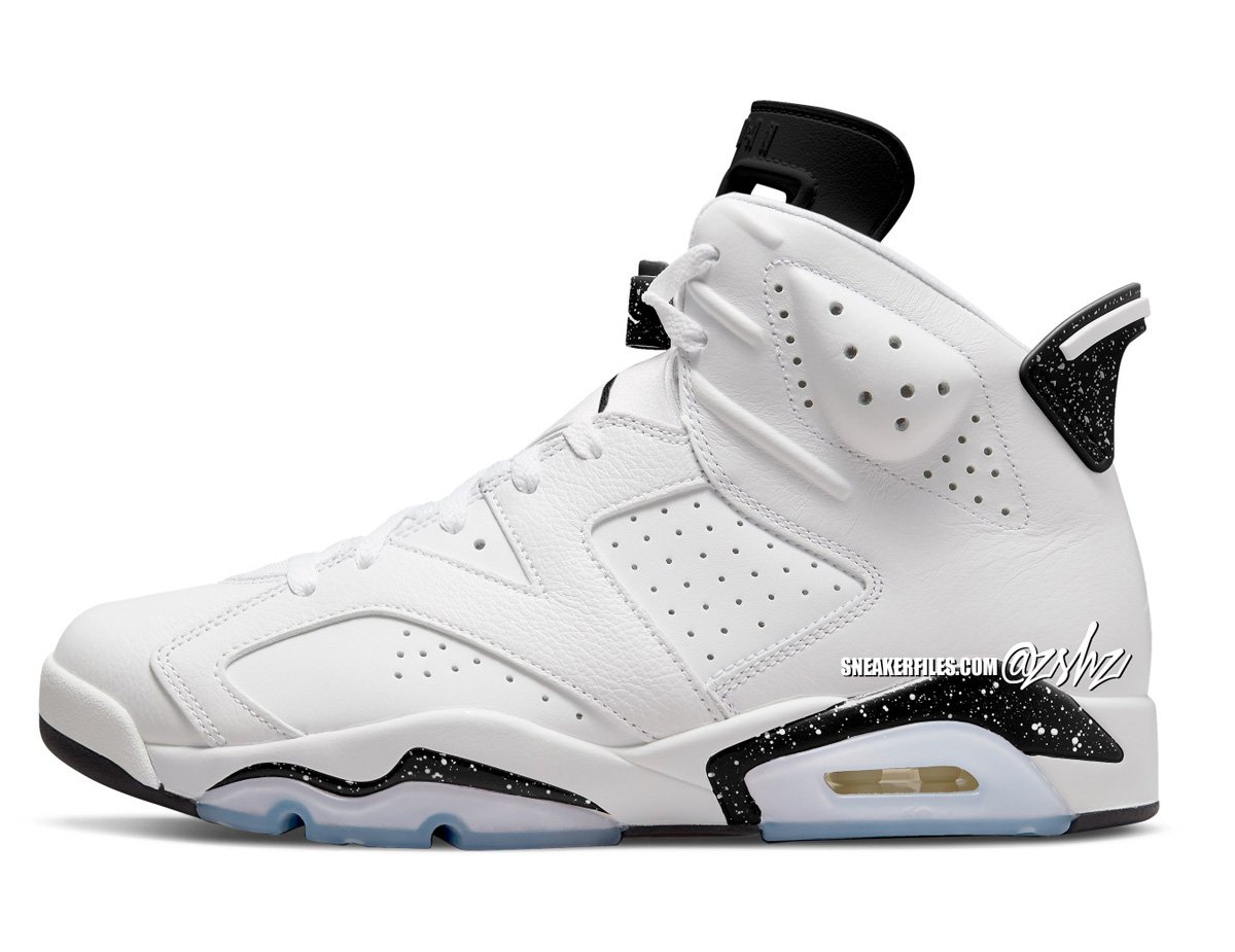 Air Jordan 6 Reverse Oreo White Black CT8529-112 2024