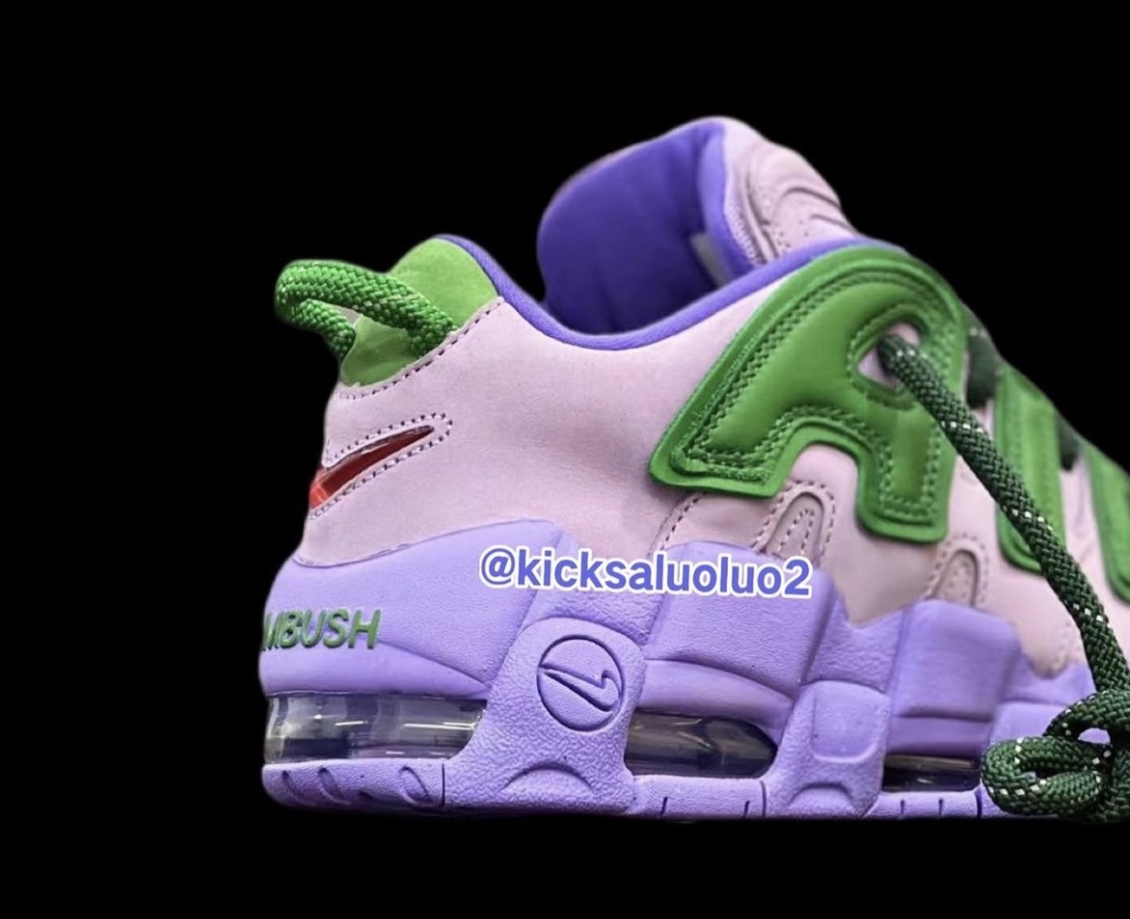 AMBUSH Nike Air More Uptempo Low Lilac Green FB1299-500