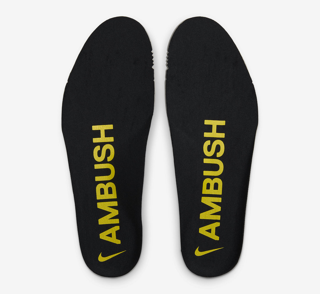 AMBUSH Nike Air More Uptempo Low Limestone FB1299-200 Release Info