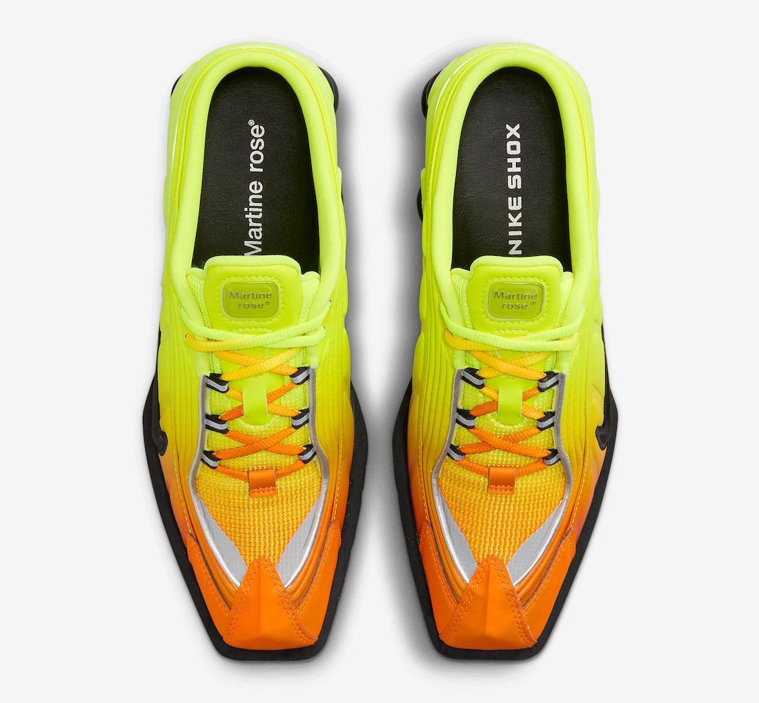 Martine Rose x Nike Shox Mule MR 4 Safety Orange DQ2401-800 Release ...