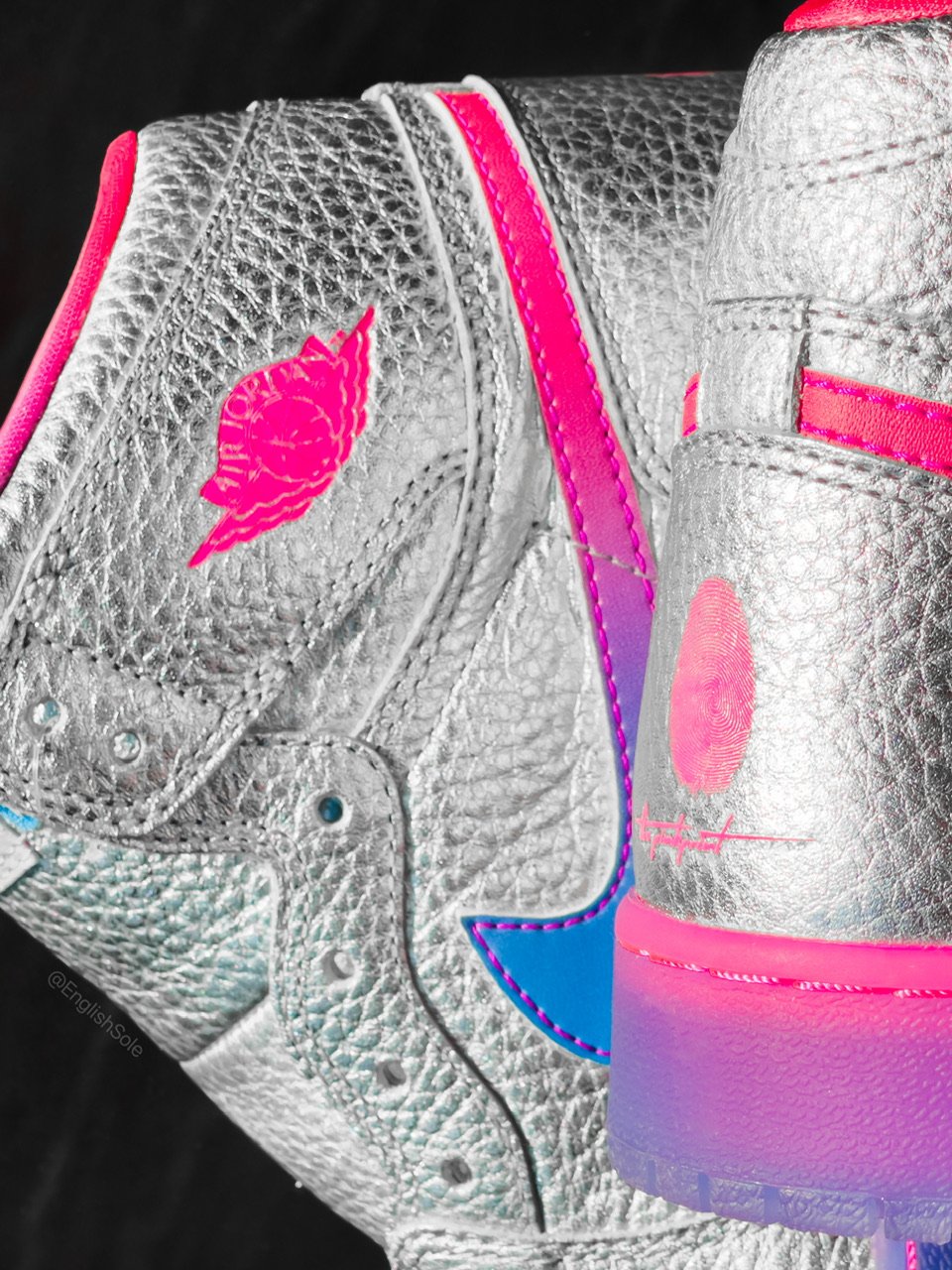Nicki Minaj Air Jordan 1 The Pink Print
