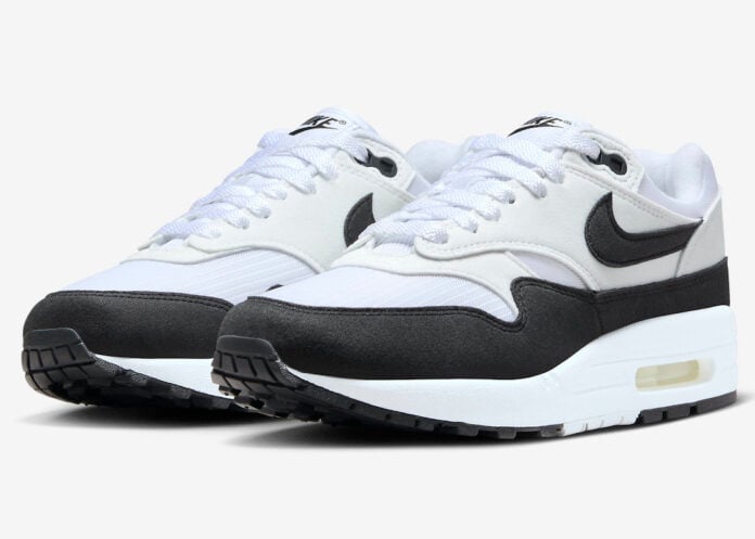 nike air max 1 black grey