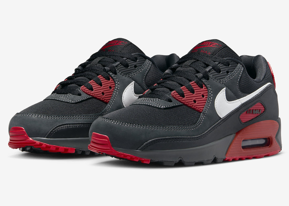 Nike Air Max 90 Releasing in Anthracite and Mystic Red