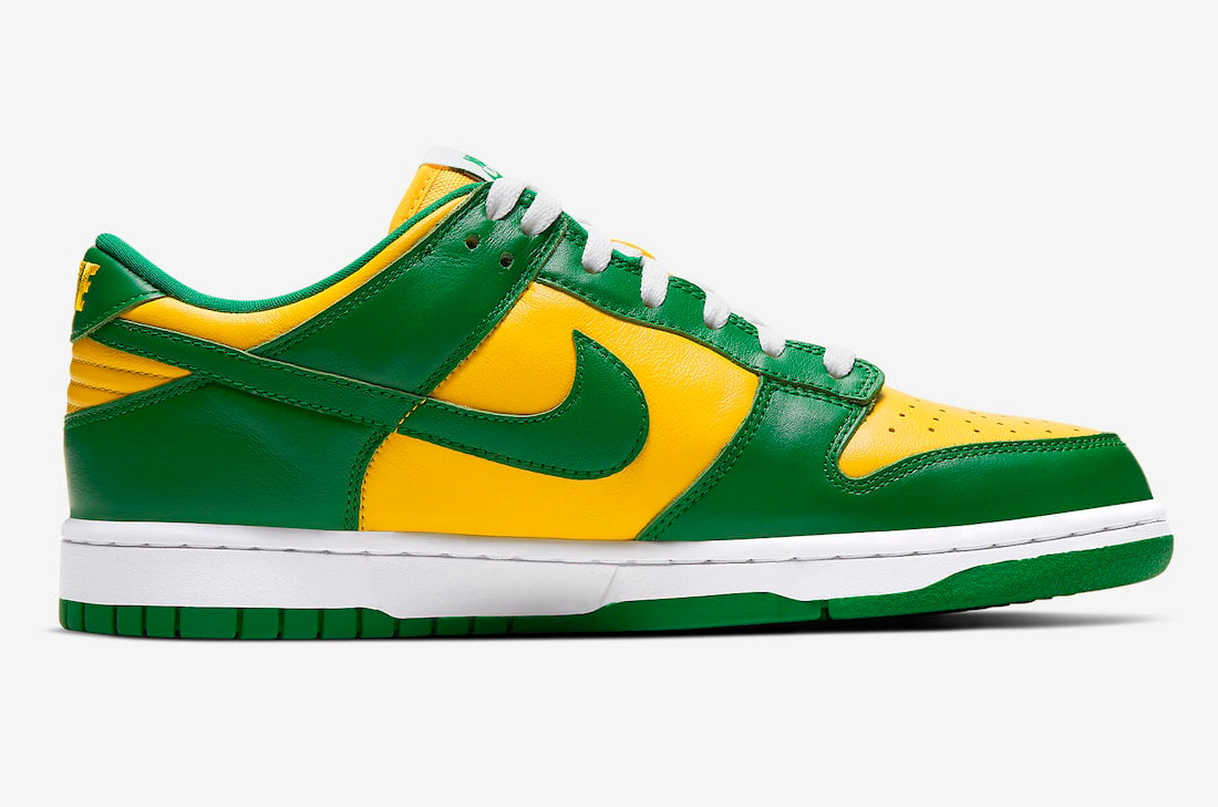 Nike Dunk Low Brazil 2024 CU1727-700 Release Date