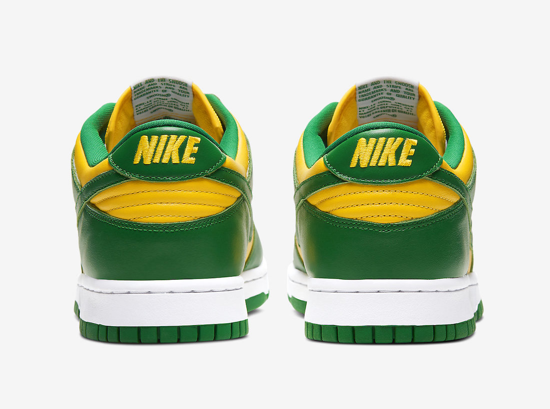Nike Dunk Low Brazil 2024 CU1727-700 Release Date