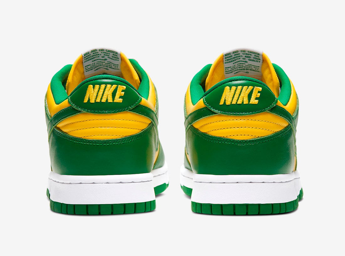 Nike Dunk Low Brazil 2024 CU1727-700 Release Date