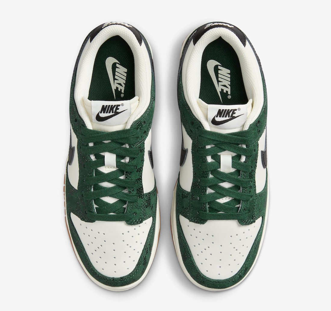 Nike Dunk Low Green Snake FQ8893-397 Release Date