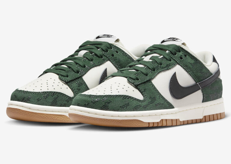 Nike Dunk Low Green Snake FQ8893-397 Release Date