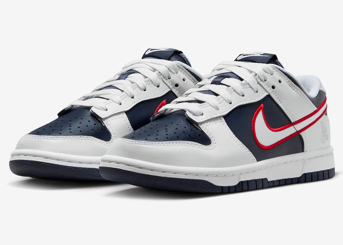 Nike Dunk Low ‘Houston Comets Four-Peat’ Official Images