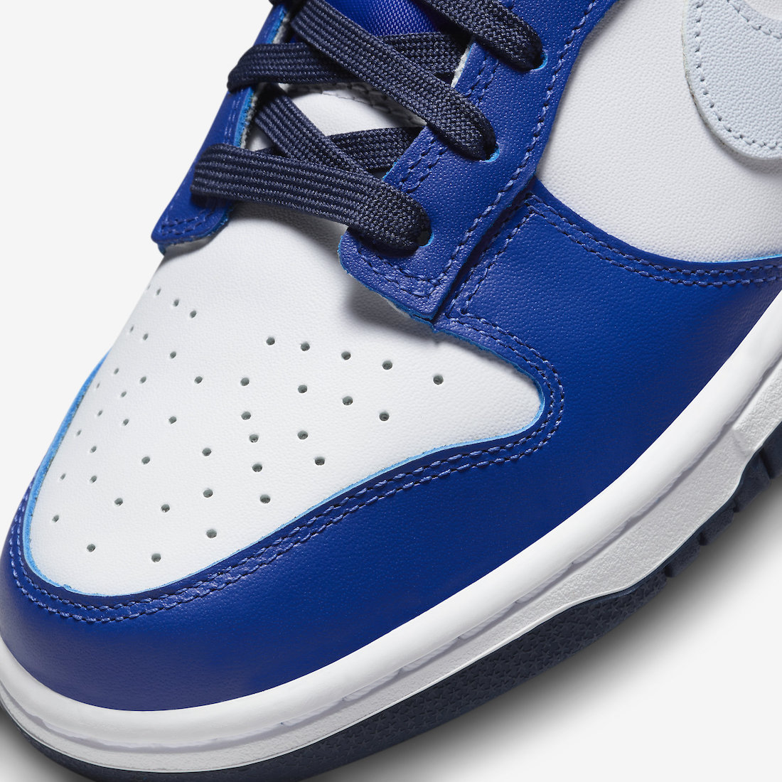 Nike Dunk Low White Game Royal Midnight Navy FQ8226-100