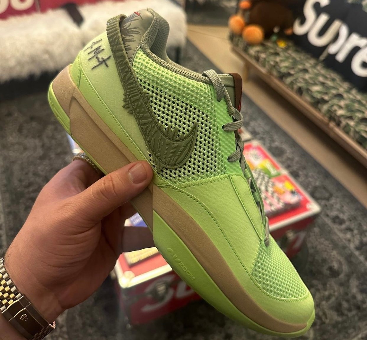 Nike Ja 1 Halloween Lime Blast FD6565-300