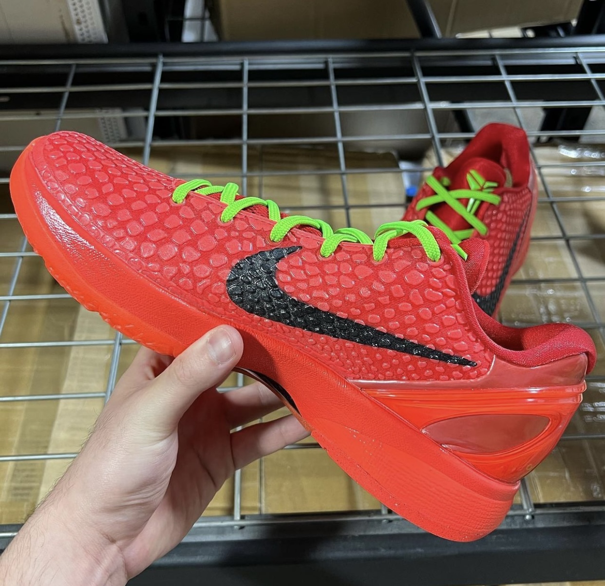 Nike Kobe 6 Protro Reverse Grinch FV4921-600 Nike Kobe 6 Protro Reverse Grinch FV4921-600