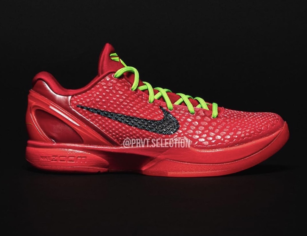 Nike Kobe 6 Protro Reverse Grinch FV4921-600 2023 Release Date