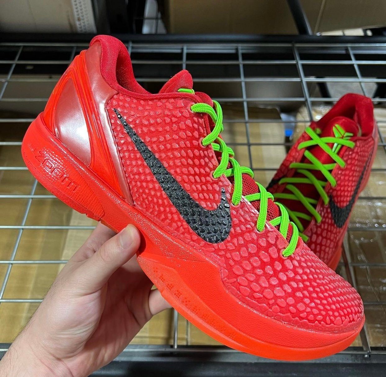 Nike Kobe 6 Protro Reverse Grinch FV4921-600 Nike Kobe 6 Protro Reverse Grinch FV4921-600