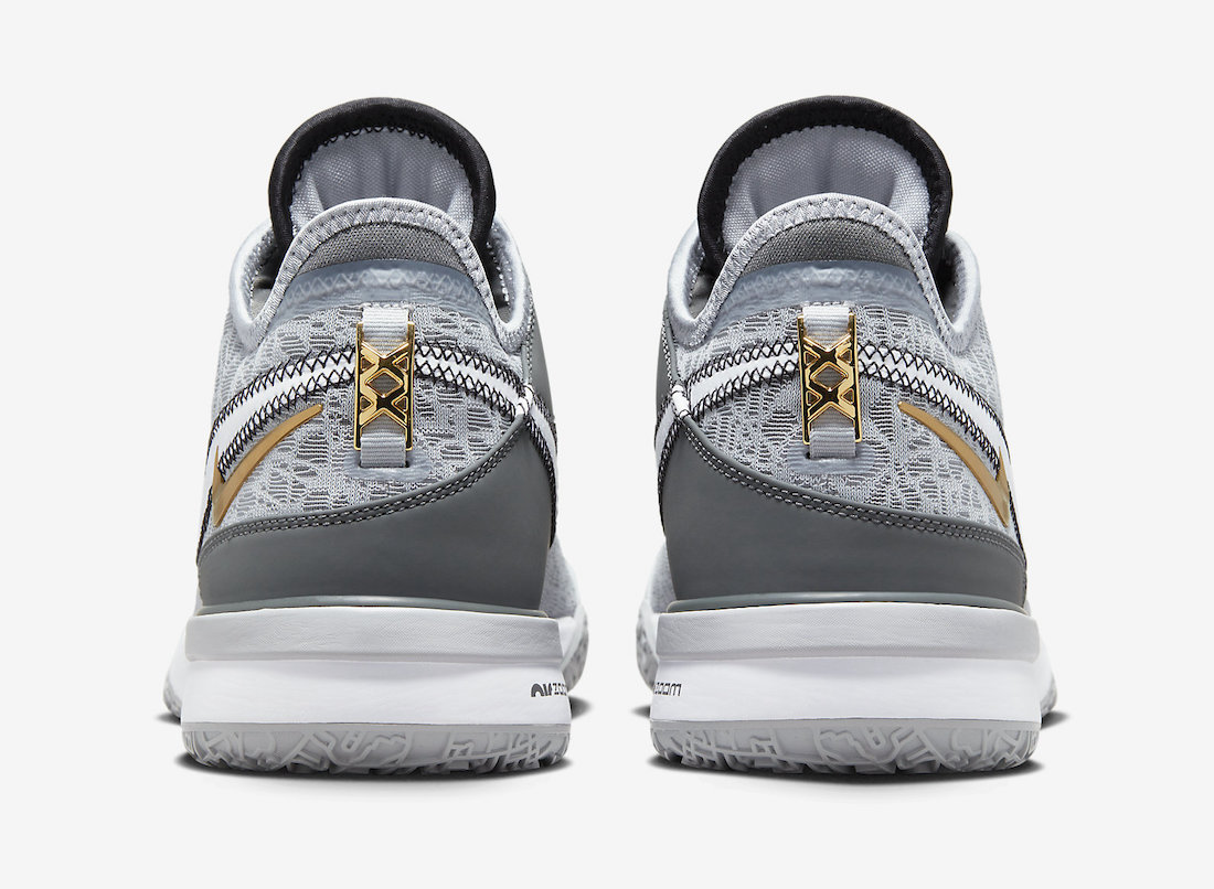 Nike LeBron NXXT Gen Wolf Grey Gold DR8784-004