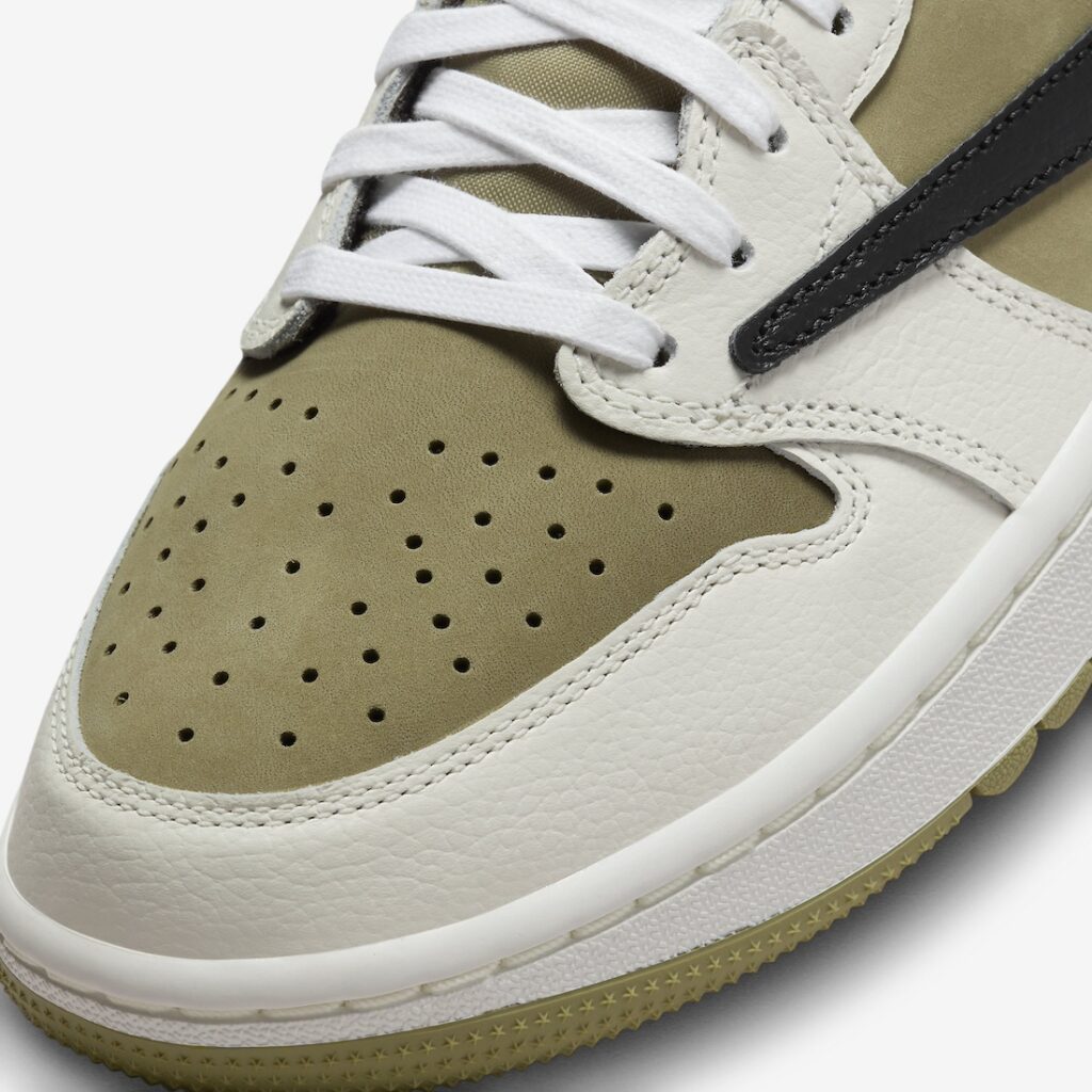 Travis Scott Air Jordan 1 Low Golf Olive FZ3124-200