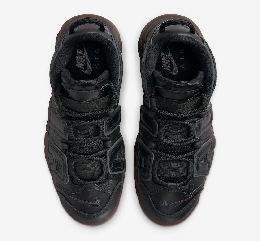 Nike Air More Uptempo Black Baroque Brown DV1137-001 | SneakerFiles