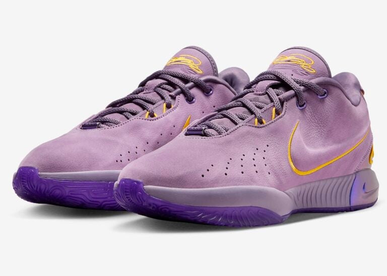 Nike LeBron 21 Violet Dust Purple Rain FV2345-500