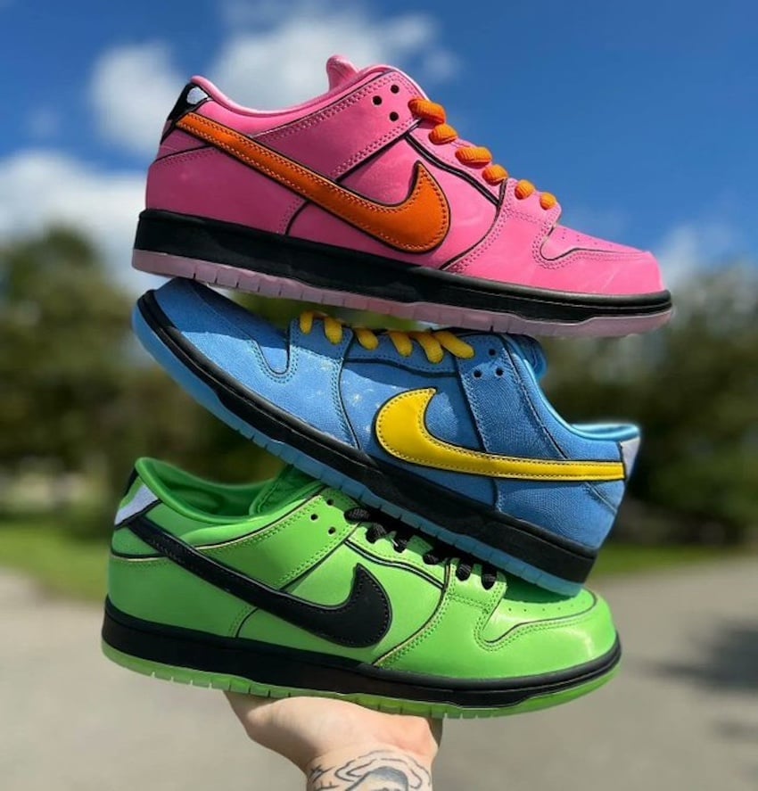 Powerpuff Girls Nike SB Dunk Low