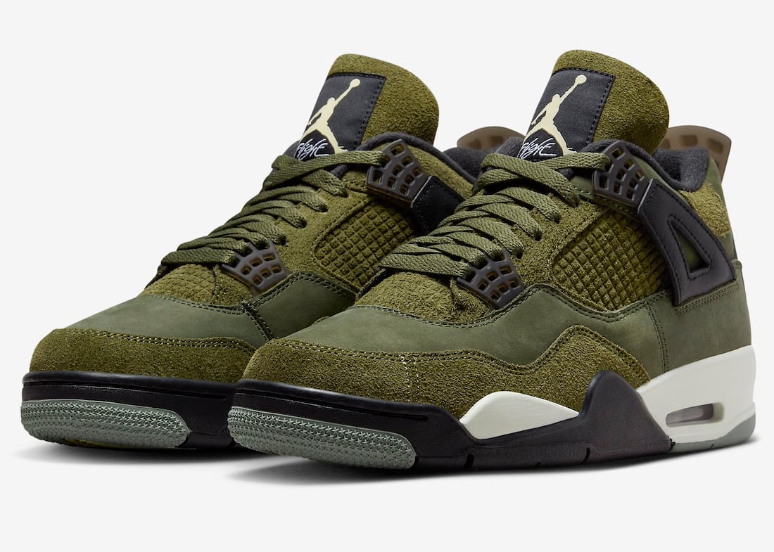 Air Jordan 4 Craft “Medium Olive” Releasing November 2023