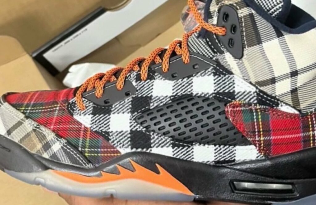 Air Jordan 5 GS Plaid FD4814-008