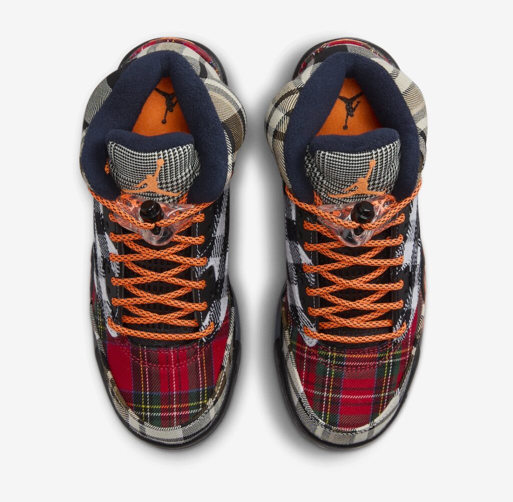 Air Jordan 5 Plaid FD4814-008 GS Kids