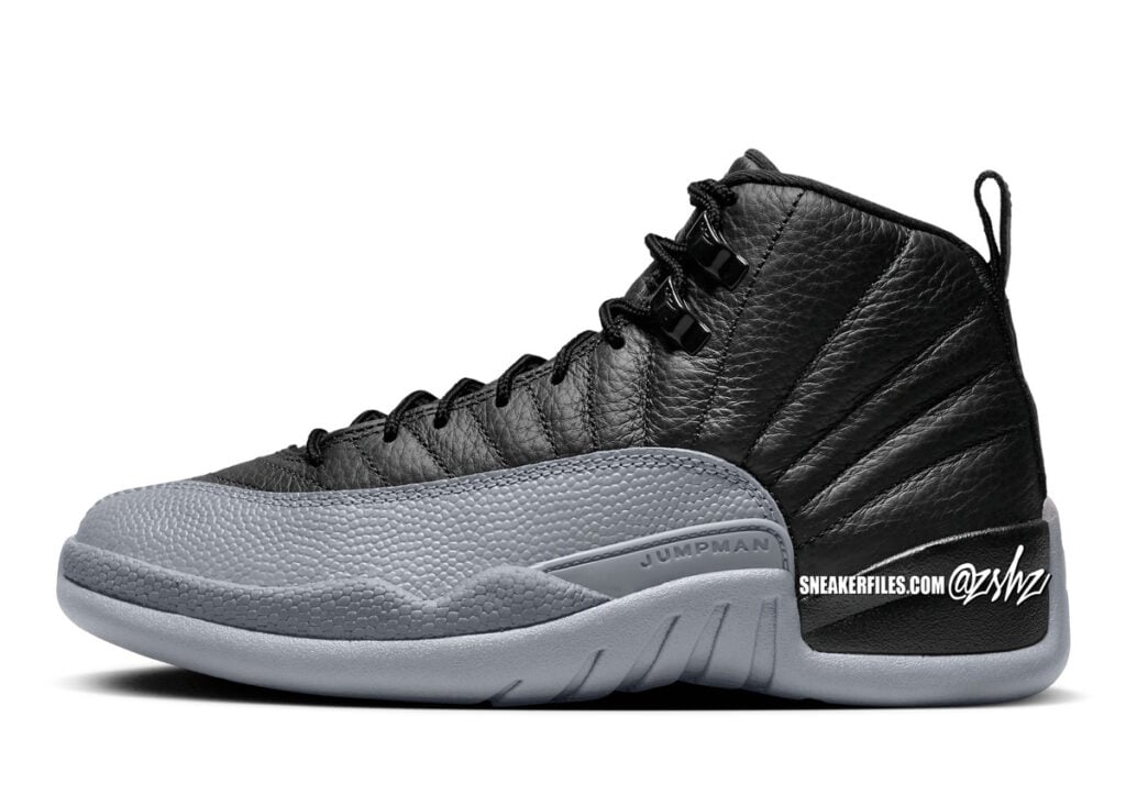 Air Jordan 12 Black Wolf Grey CT8013-019