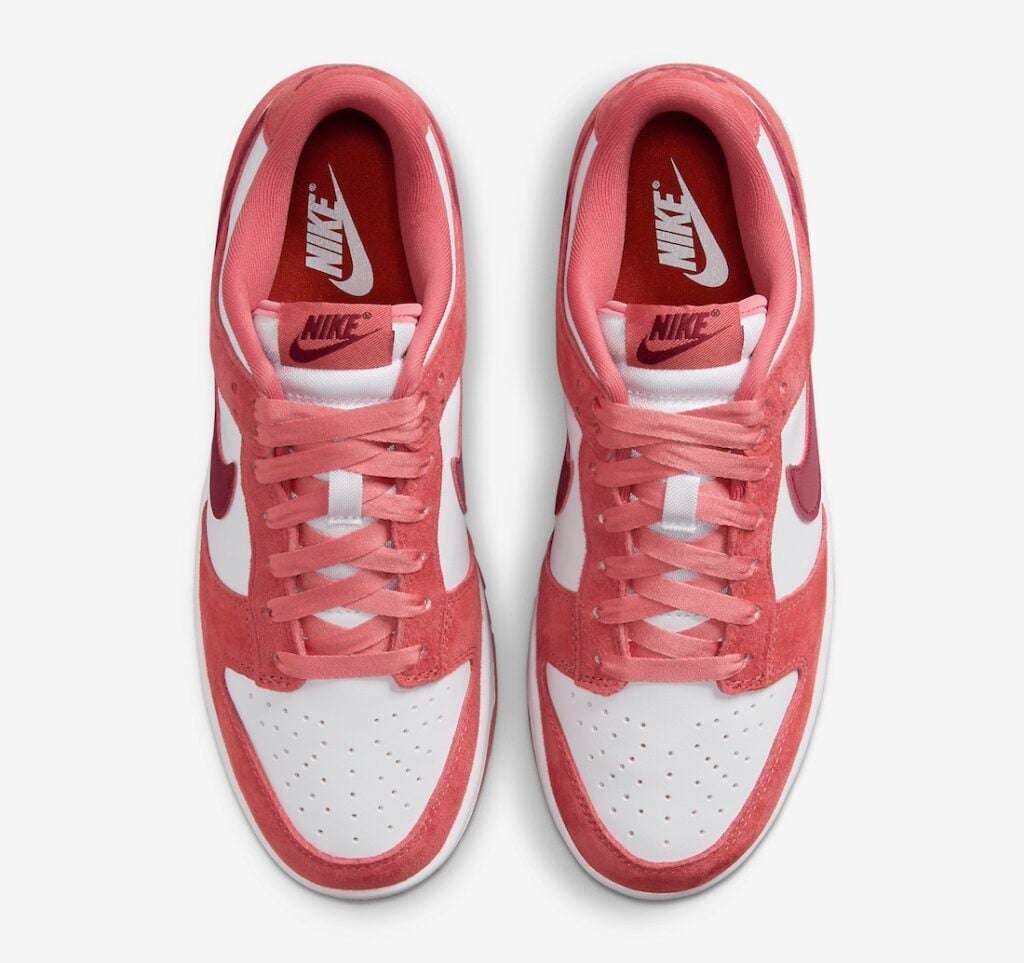 Nike Dunk Low Valentines Day 2024 FQ7056-100 Release Info