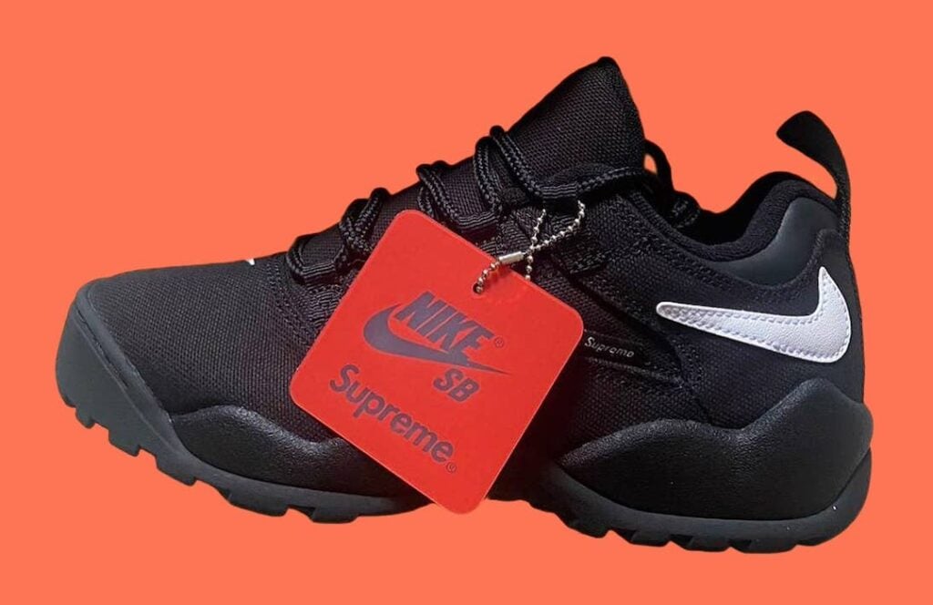 Supreme Nike SB Darwin Low Black FQ3000-001