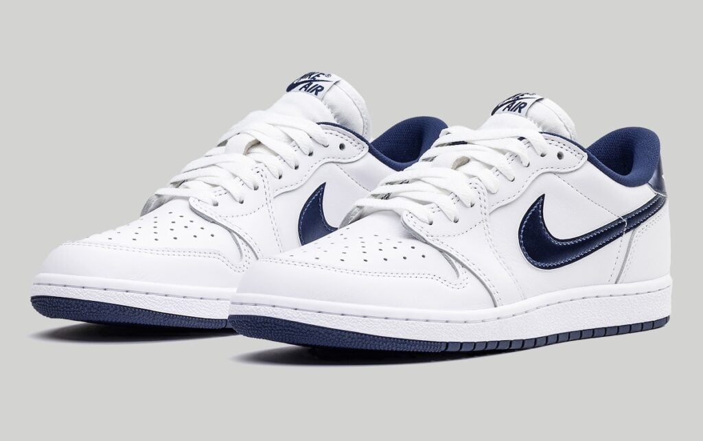 Air Jordan 1 Low 85 Metallic Navy