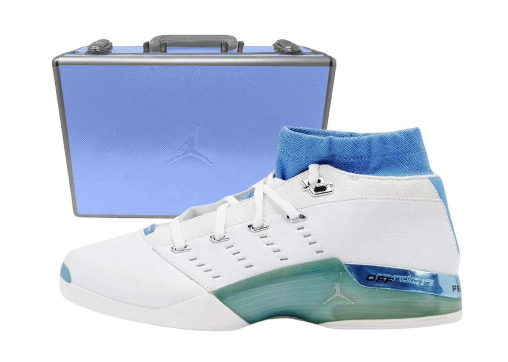 Air Jordan 17 Low University Blue Briefcase