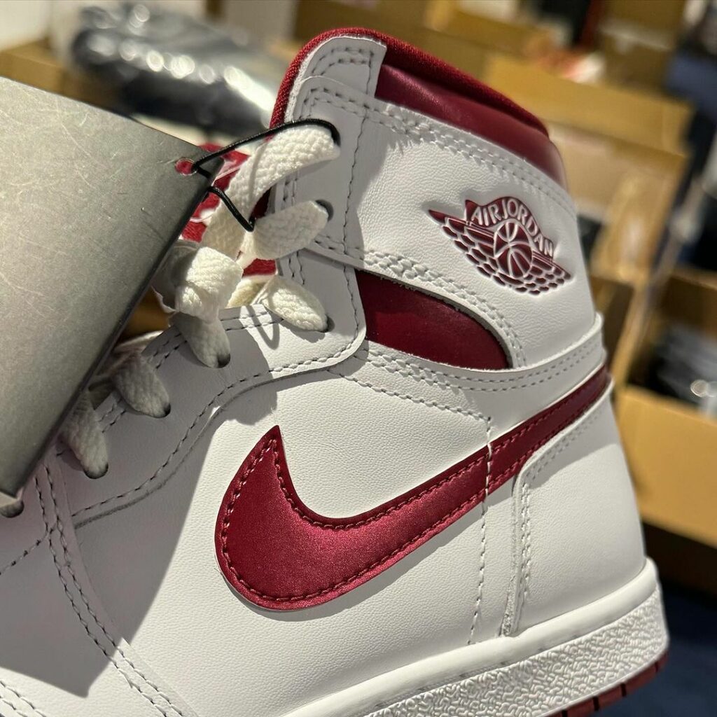 Metallic Burgundy Air Jordan 1 High 85