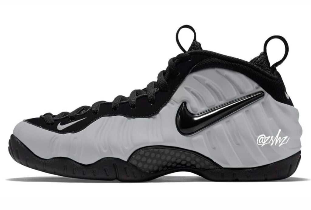 Nike Air Foamposite Pro Wolf Grey Black 2024 HF0794-001