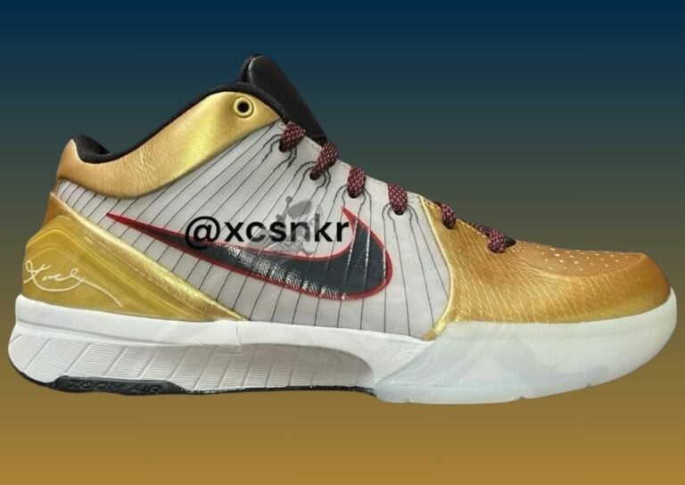Nike Kobe 4 Protro Gold Medal 2024 FQ3544-100 Release Info