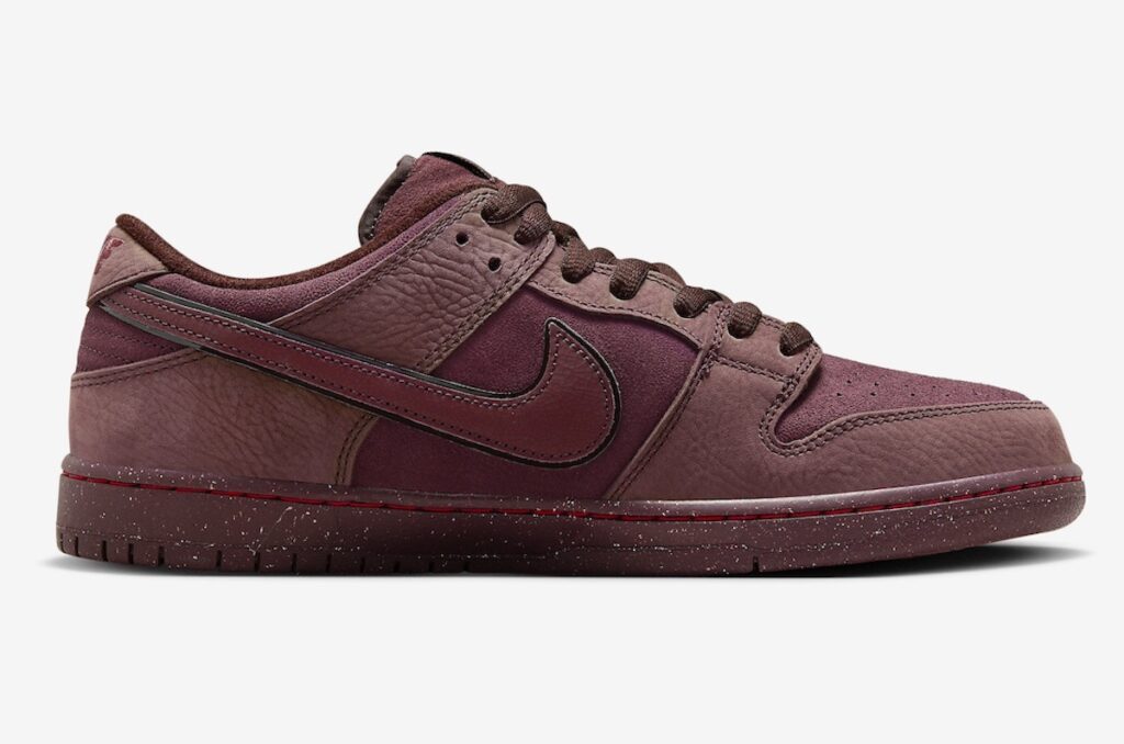 Nike SB Dunk Low City of Love Burgundy Crush FN0619-600