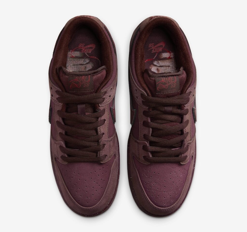 Nike SB Dunk Low City of Love Burgundy Crush FN0619-600