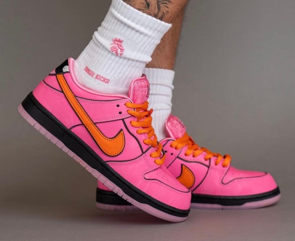 Powerpuff Girls Nike SB Dunk Low Blossom On-Feet
