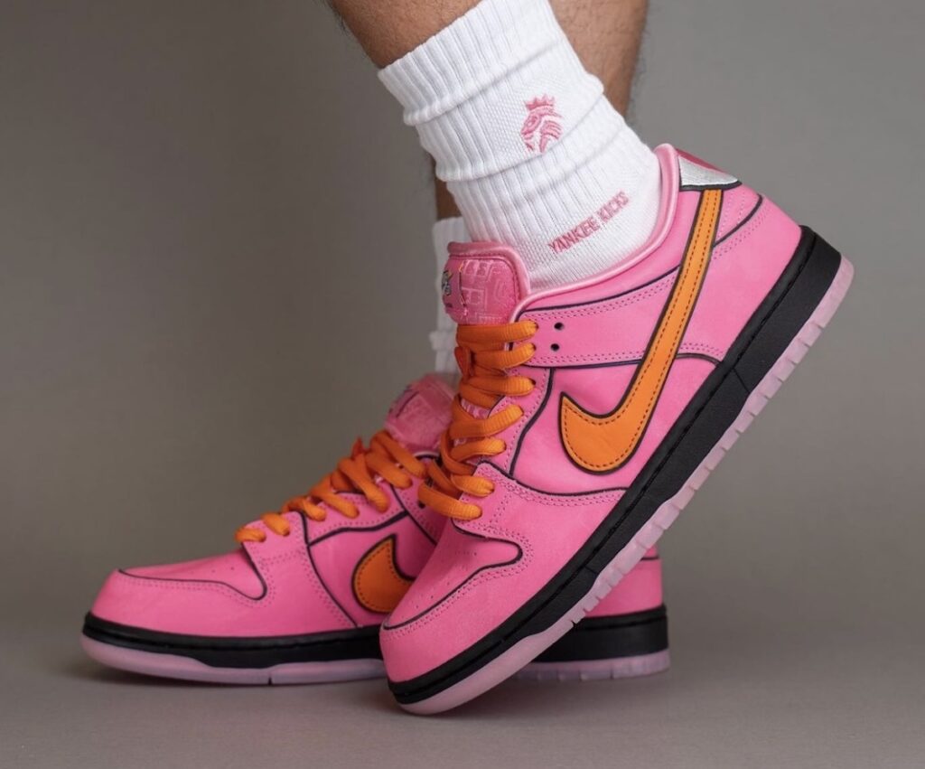 Powerpuff Girls Nike SB Dunk Low Blossom On-Feet