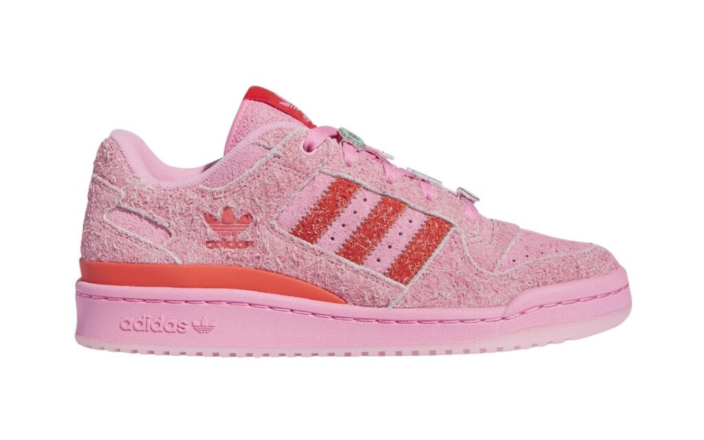 The Grinch adidas Forum Low 2023 Pink