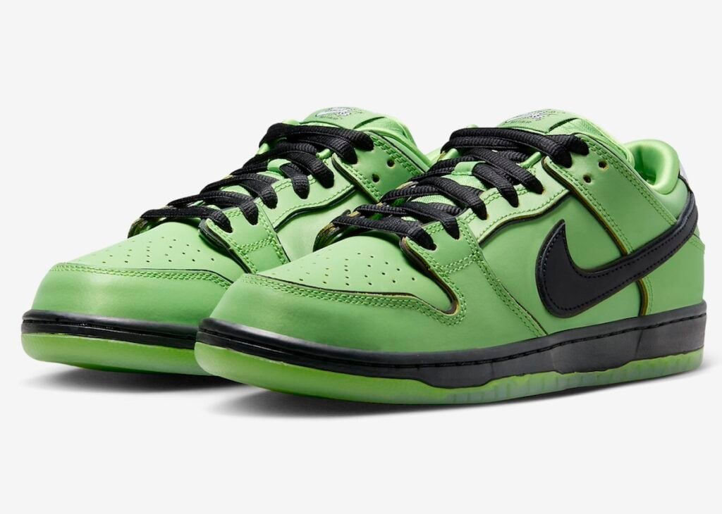 The Powerpuff Girls Nike SB Dunk Low Buttercup