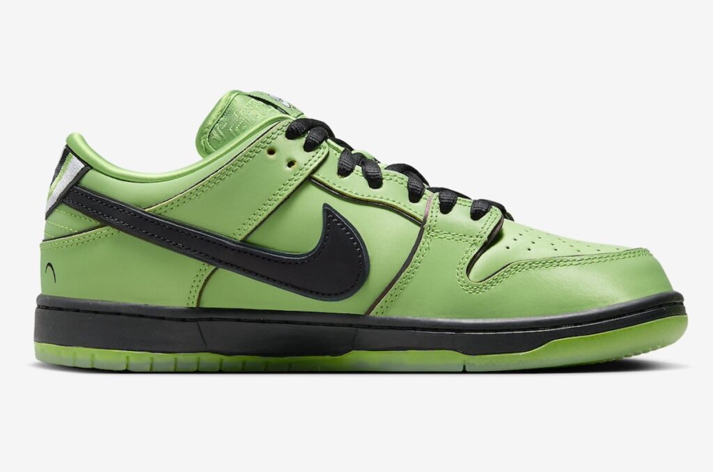 The Powerpuff Girls Nike SB Dunk Low Buttercup