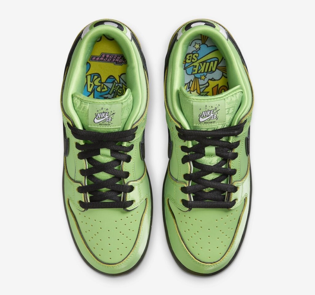 The Powerpuff Girls Nike SB Dunk Low Buttercup