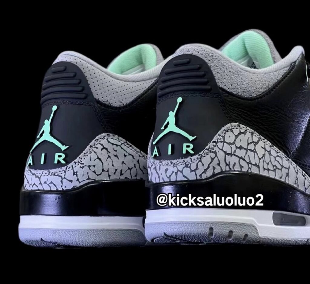 Air Jordan 3 Green Glow 2024