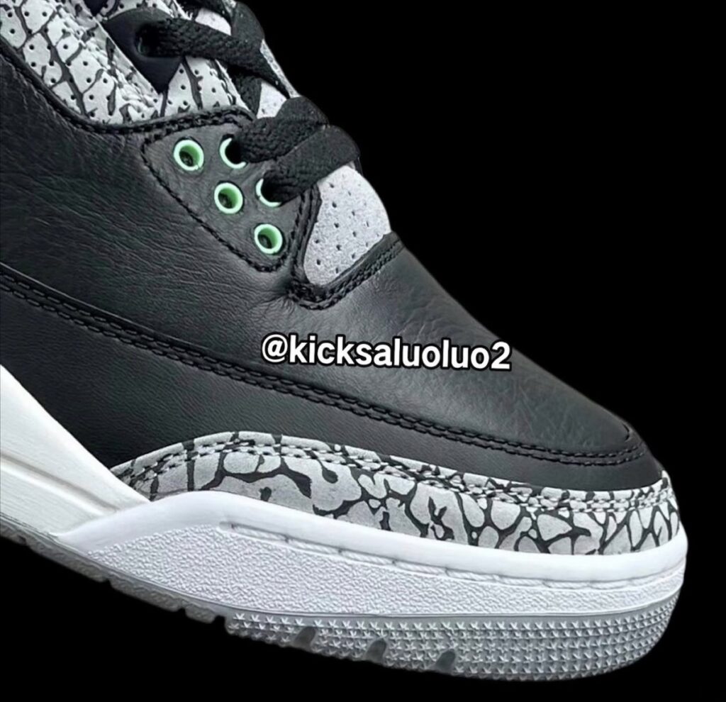 Air Jordan 3 Green Glow 2024