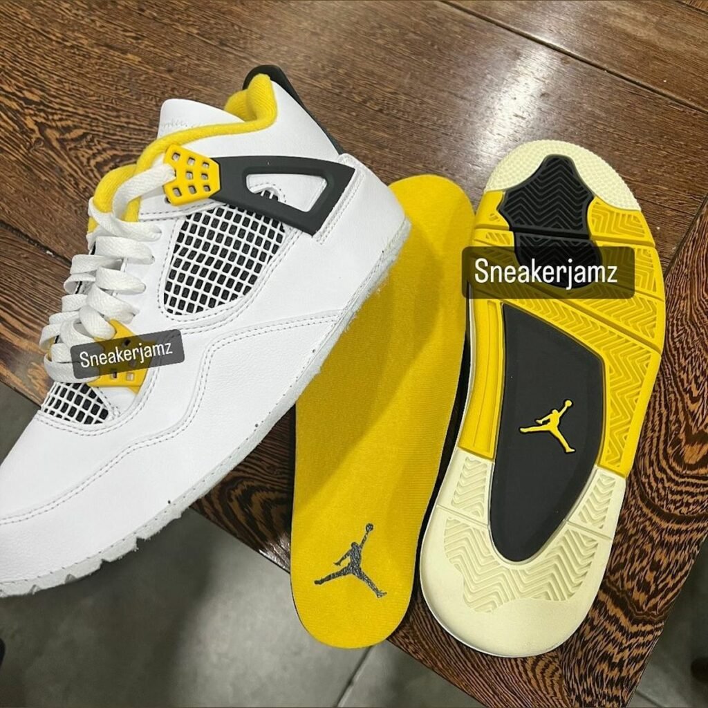 Air Jordan 4 WMNS Vivid Sulfur AQ9129-101 | SneakerFiles