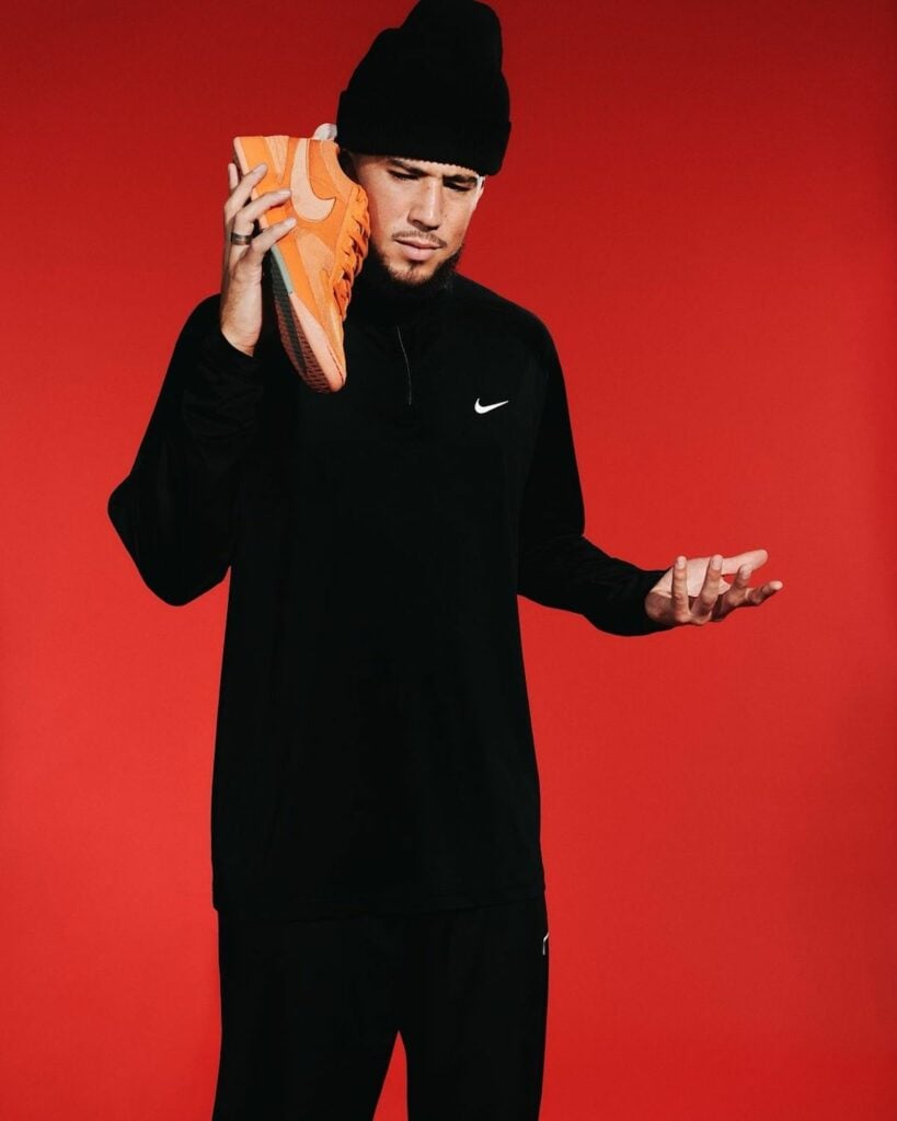 Devin Booker Nike Book 1 Clay Orange